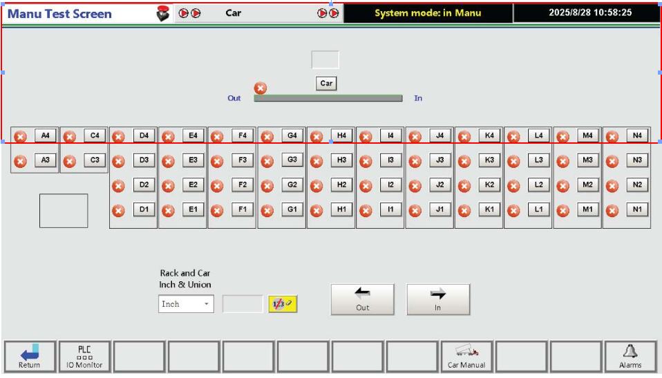 Racking equipment
